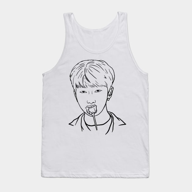 BTS RM Kim Namjoon Tank Top by Excela Studio